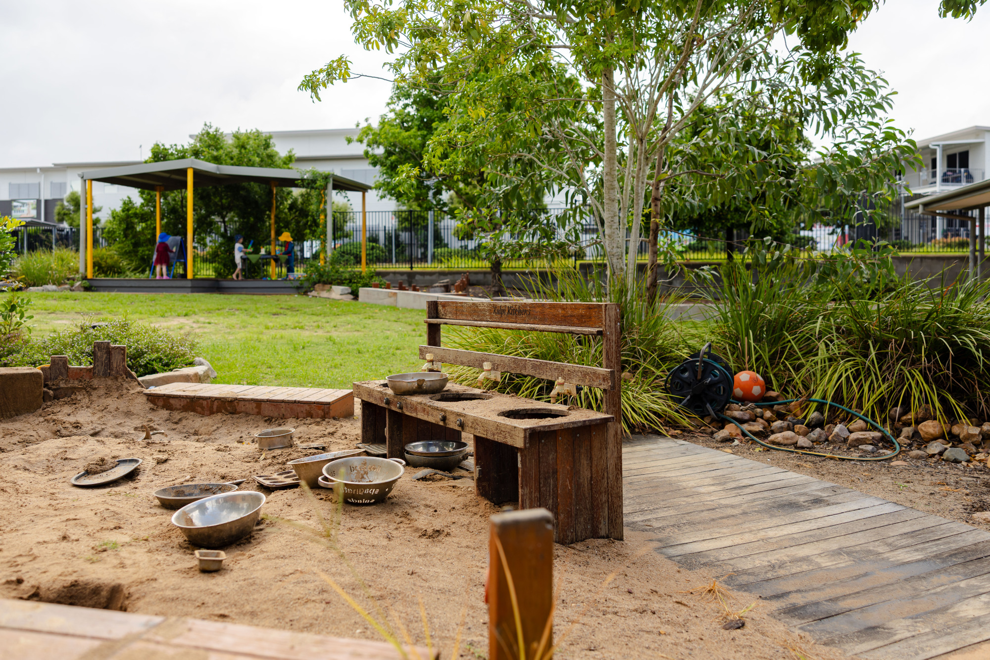 C&K Springfield Central - outdoor space with mud kitchen