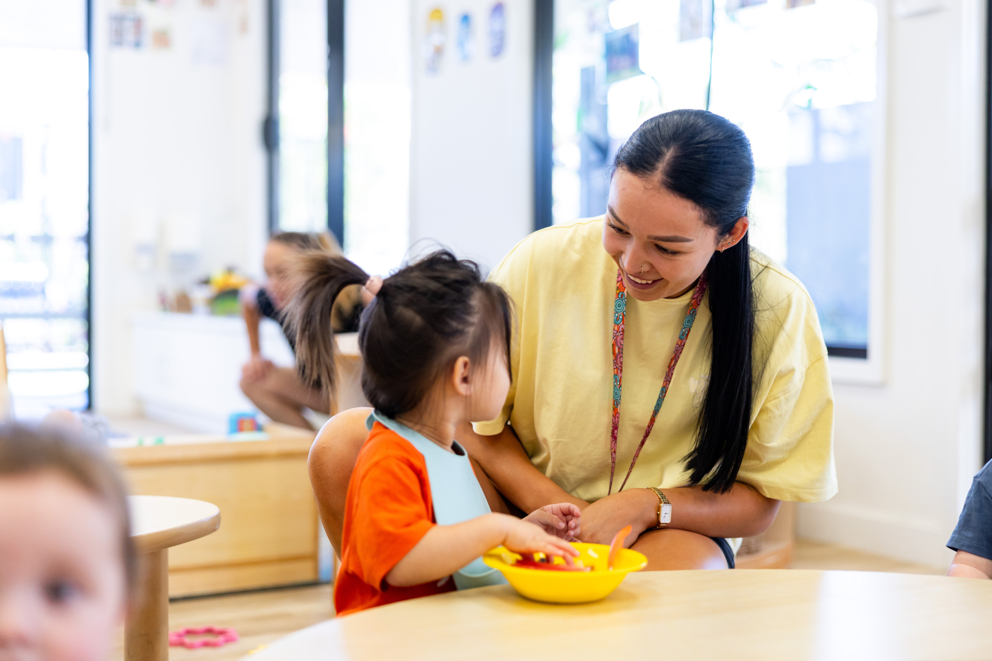 C&K Thornlands - educator and infant