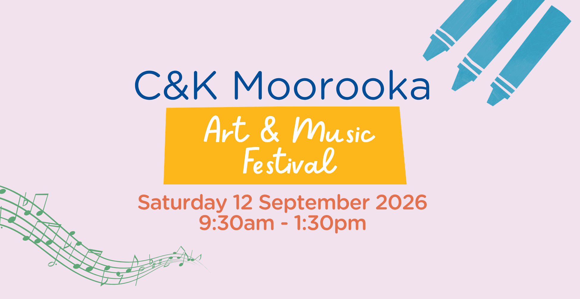 C&K Moorooka Art and Music Festival banner