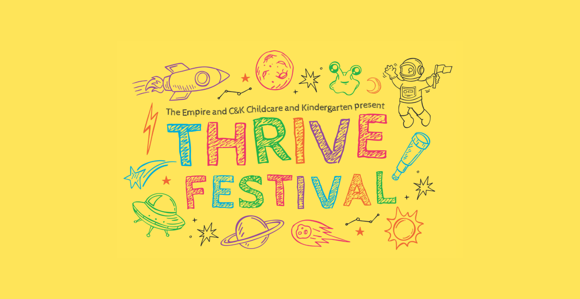 THRIVE Festival banner