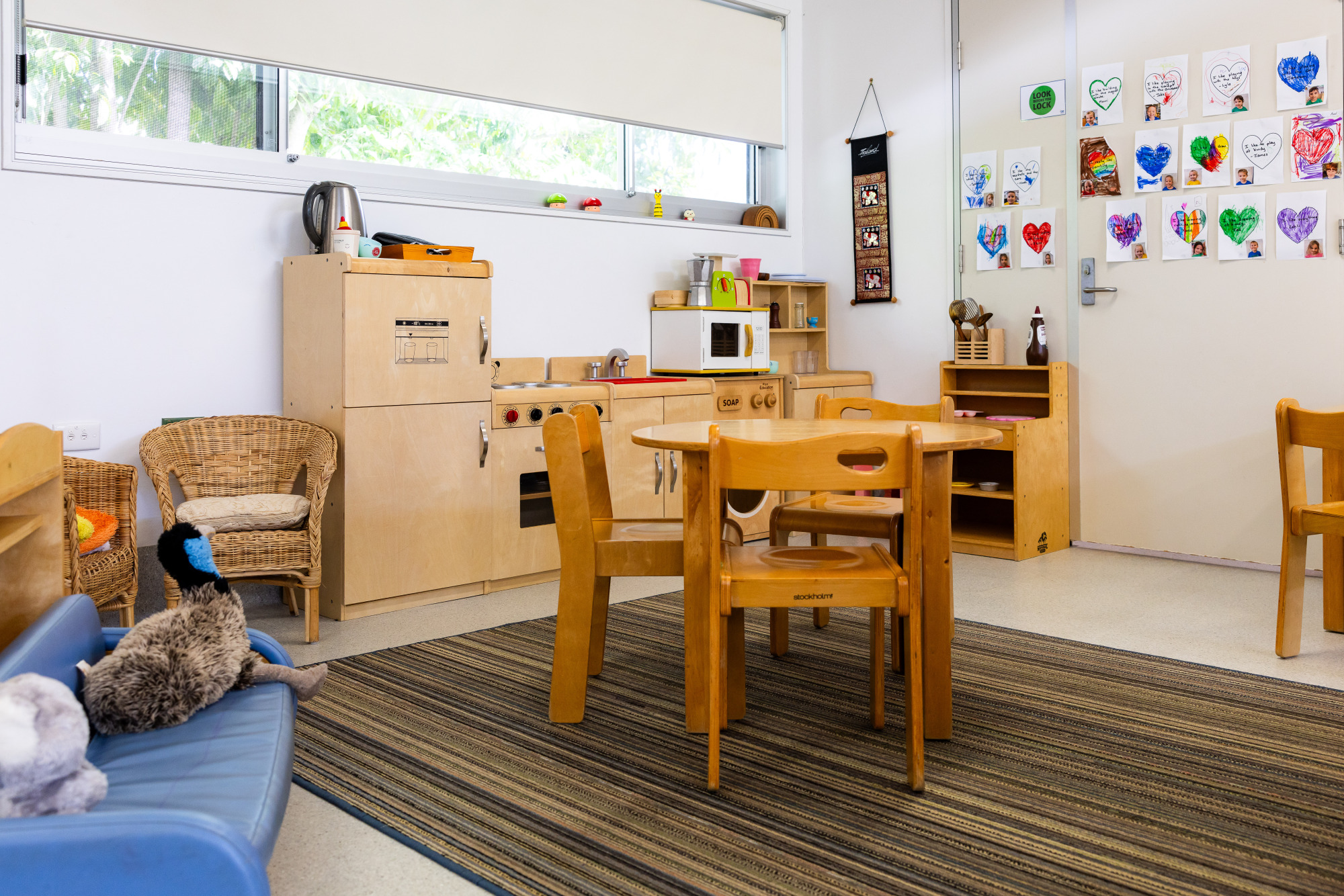 C&K Woodhill - indoor classroom with home corner
