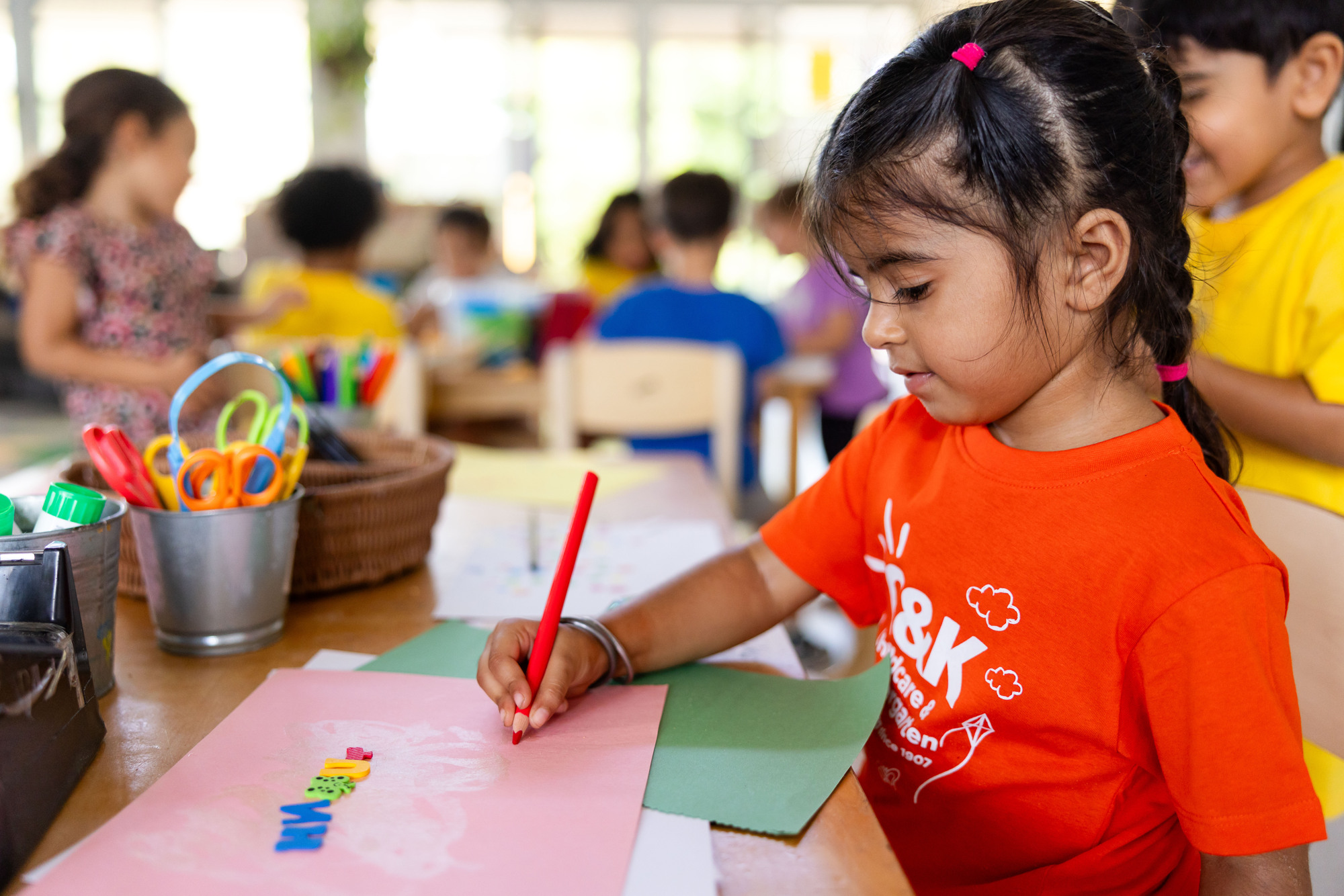 C&K Waterford - child writing