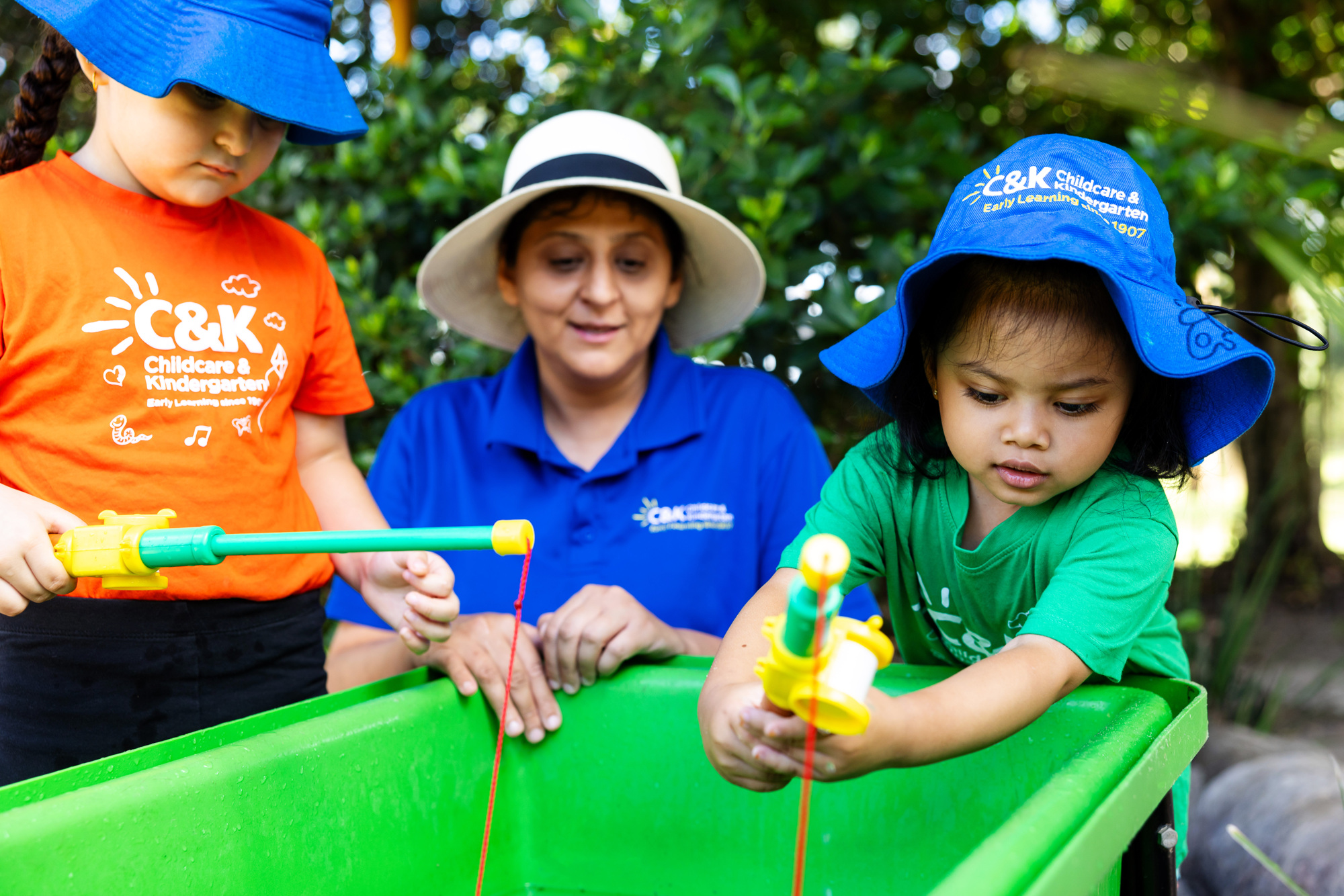 Kindy children playing
