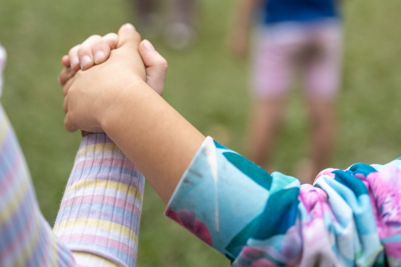 C&K Tully - children holding hands