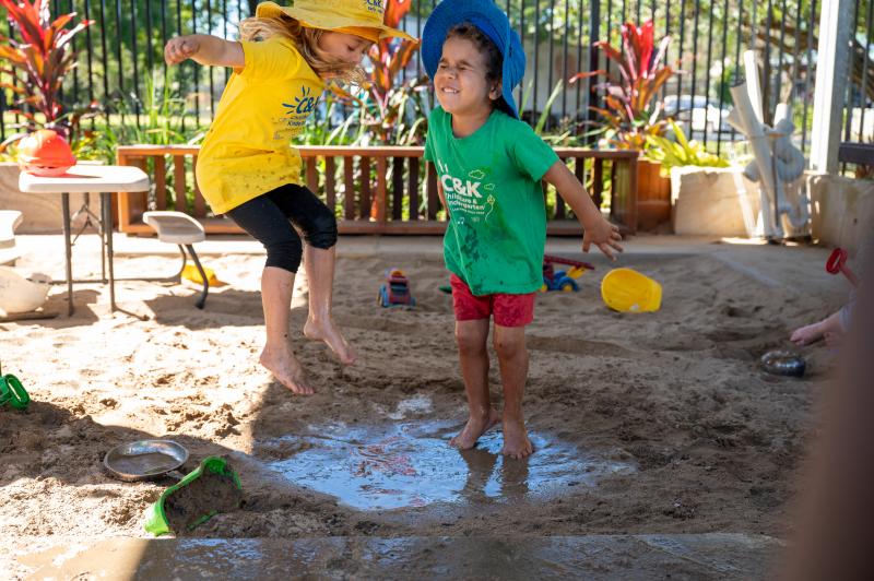 C&K Slade Point children having fun