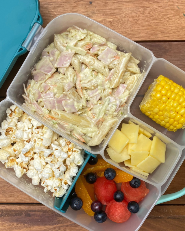 C&K Lunchbox Bites - Ham Pasta Salad