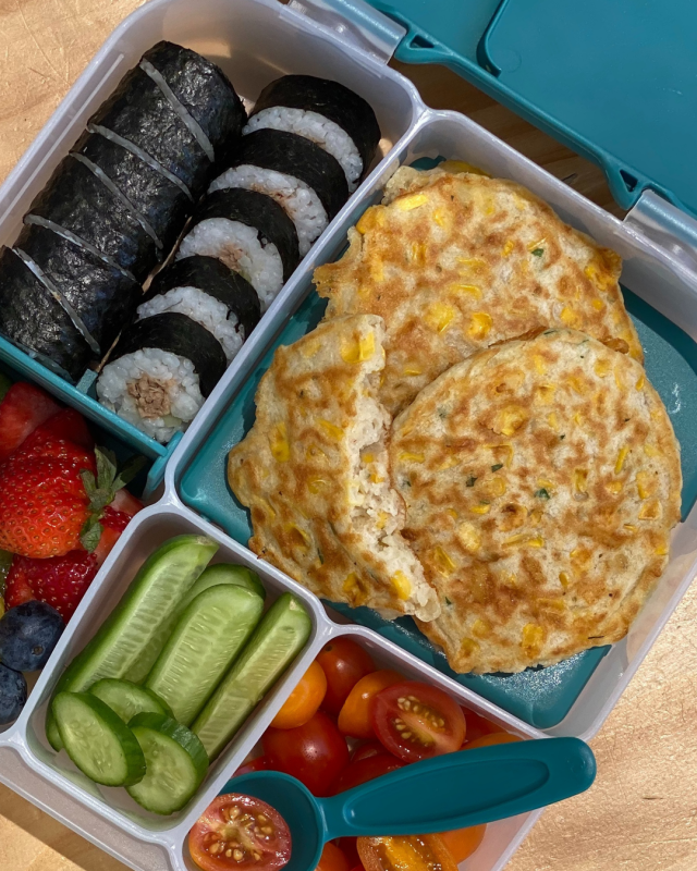 C&K Lunchbox Bites - Sweetcorn Fritters