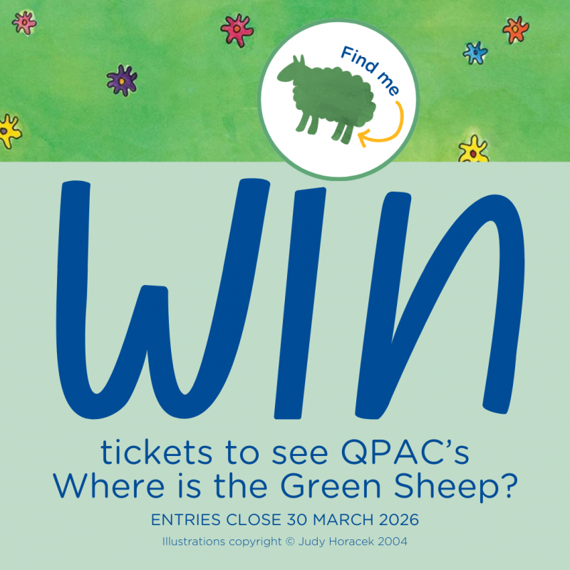 Win tickets to QPAC's Where is the Green Sheep? tile